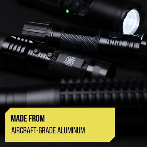 Pain Safari 2-in-1 Stun Gun Flashlight | Rechargeable Stun Gun for self Defense Men Women | Shockwave Mini Tactical Stungun | Palm-Sized | 150-Lumen, 9,000 Volts to Deter Attackers