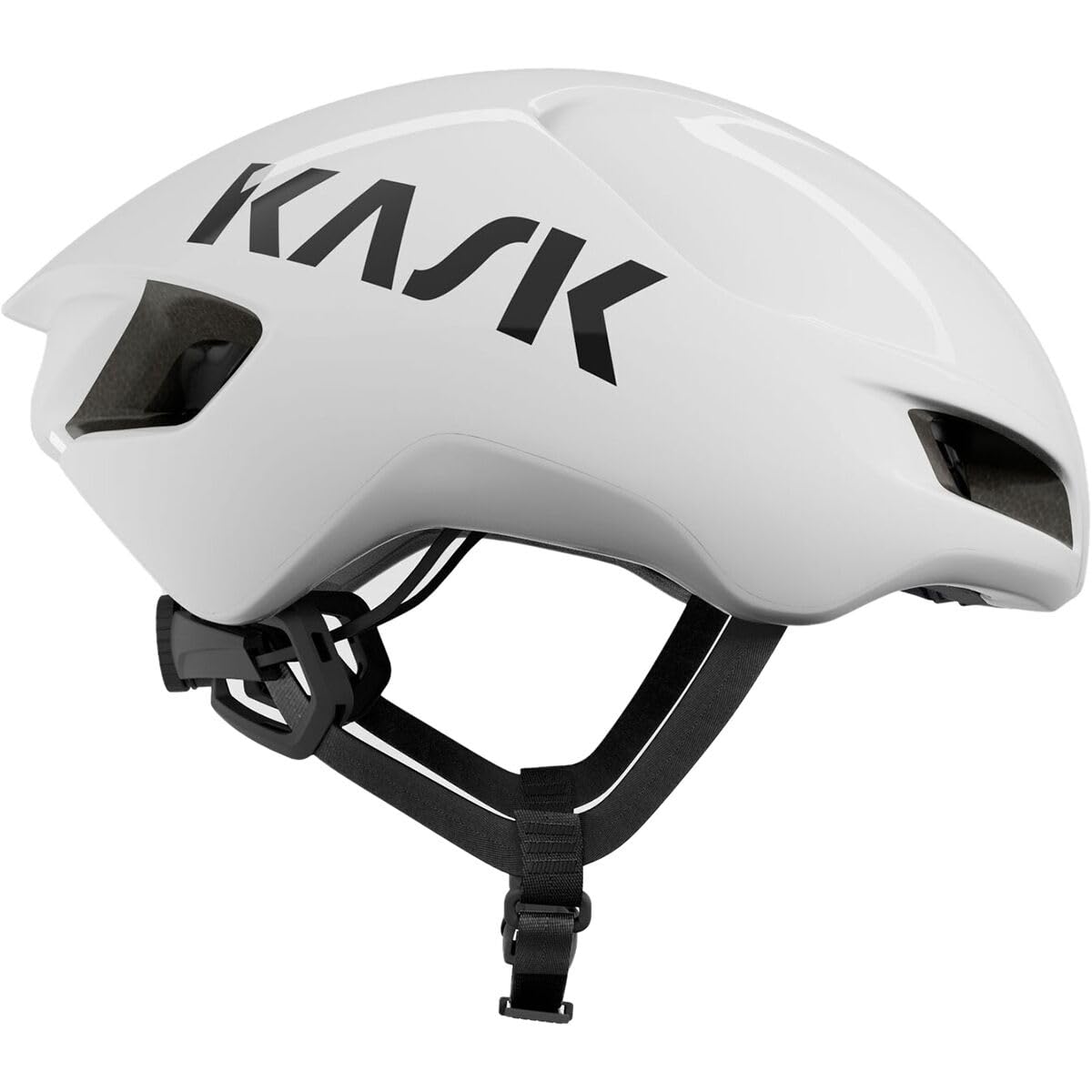 Kask Utopia Y Bike Helmet I Aerodynamic, Road Cycling & Triathlon Helmet for Speed - White Matt - Large