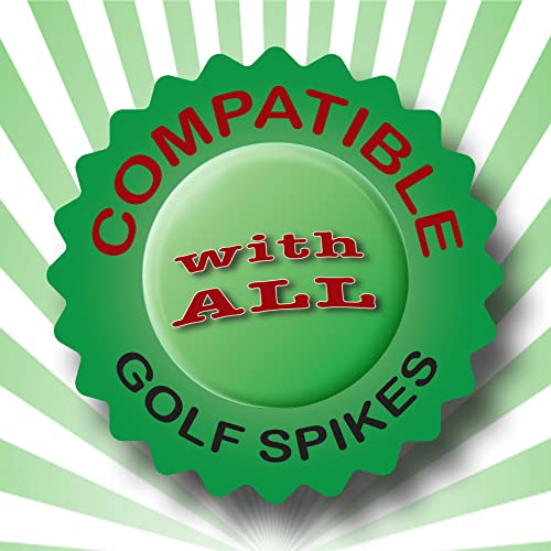 Softspikes Golf Cleat Kaddy Set with Ripper & Two-Pin Attachments - Compatible with All Insert Systems