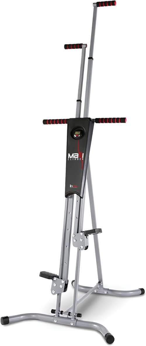MaxiClimber 2.0 Vertical Climber - Folding Cardio & Strength Machine with Free Fitness App