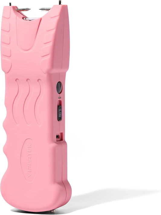 VIPERTEK VTS-979 Stun Gun with Safety Disable Pin LED Flashlight