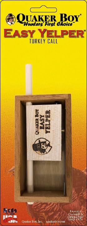 Quaker Boy - Easy Yelper Turkey Box Call, Wood