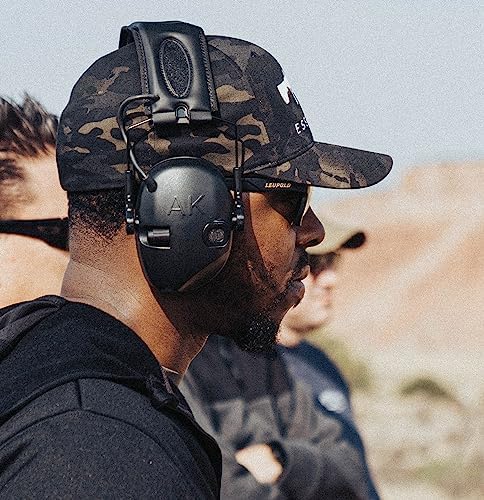 AKT1 Sport Sound Amplification Earmuff, Premium Ear Pro for Shooting, NRR 25