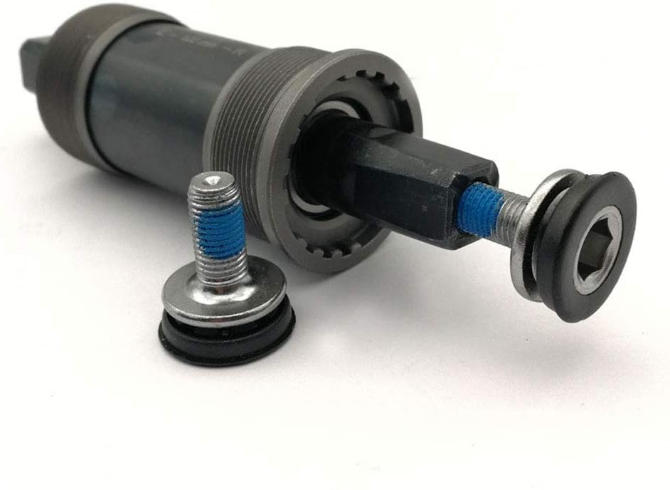 Bike Hex Crank Arm Bolts Spindle 8mm Allen Key Bolt Screws Capless Bottom Bracket for Cycling Bicycle Axle