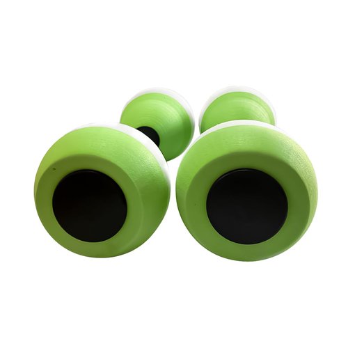 New Water Aerobic Exercise Foam Dumbbells Pool Resistance 1 Pair, Water Fitness Exercises Equipment for Women Senior Weight Loss