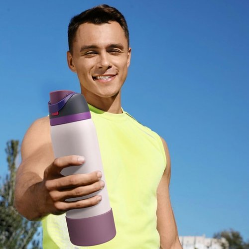 BKBY 2PCS Silicone Water Bottle Boot, Compatible with Owala 24oz 32oz 40oz, Protective Anti-Scratch & Anti-Dent No Noise Sleeve Cover for FreeSip/Twist/Flip Water Bottles