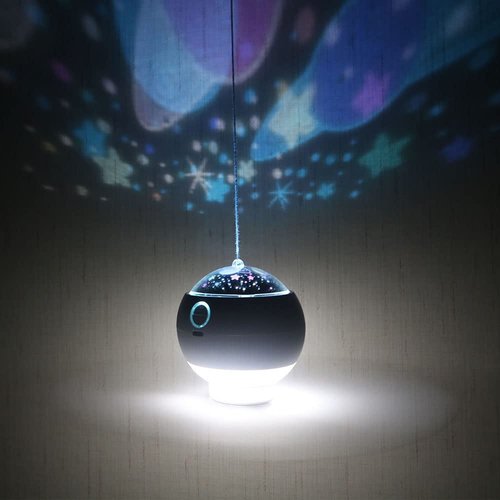 HEIVMIR USB Fan Light Rechargeable Outdoor Camping Light Portable Hanging Emergency Tent Fan Light