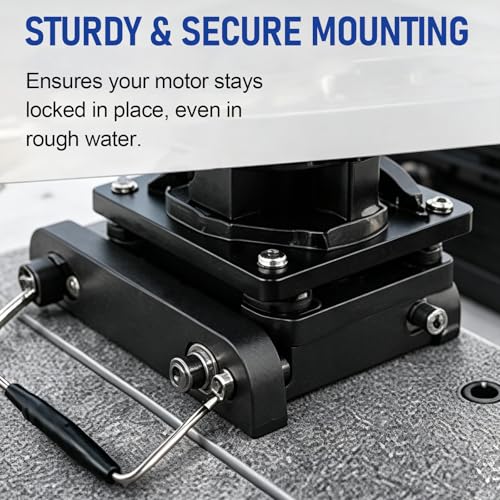 Black Quick Release Mounting Bracket for Minn Kota Trolling Motors