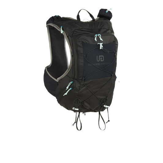 Ultimate Direction Adventure Vesta Women’s Hydration and Endurance Running Vest, 2L Hydration Bladder Compatible, Upgraded Fit and Finishes, Trekking Pole Loops, GPS Pocket, 2023 (Onyx, Small)