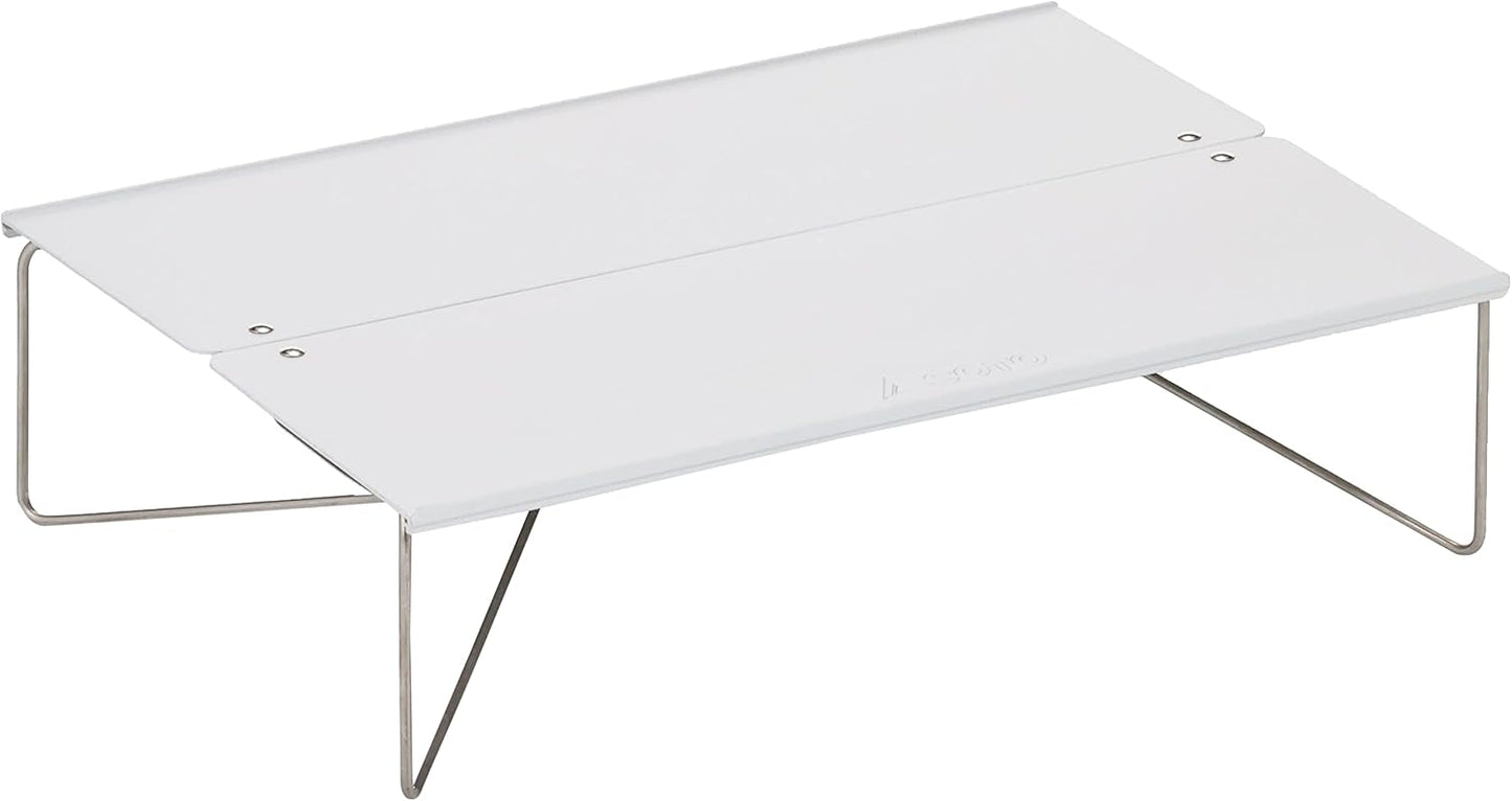 Mini Pop-Up Aluminium Table - SOTO Field Hopper for Camping & Outdoor Use