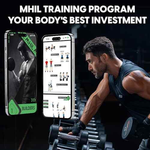 MhIL Workout Gloves for Men ? Comfortable Gym Gloves for Men with Enhanced Grip for Safety and Hand Protection ? Weight Lifting Protection with Wrist Wraps Support for Performance Boost and Style