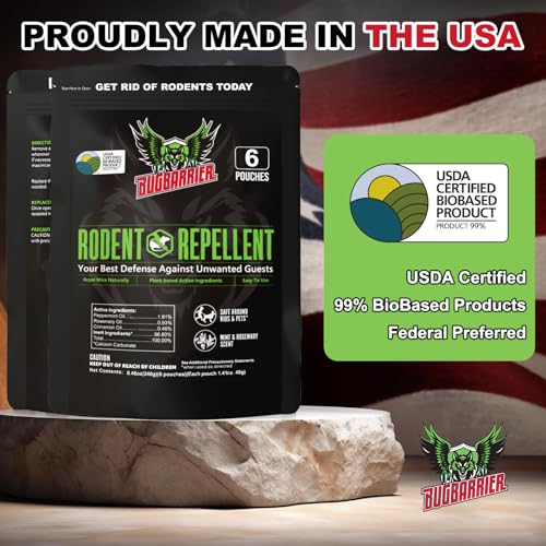 9 Ounce Extra-Strength Natural Mouse Repellent Pouches - 12 Pack