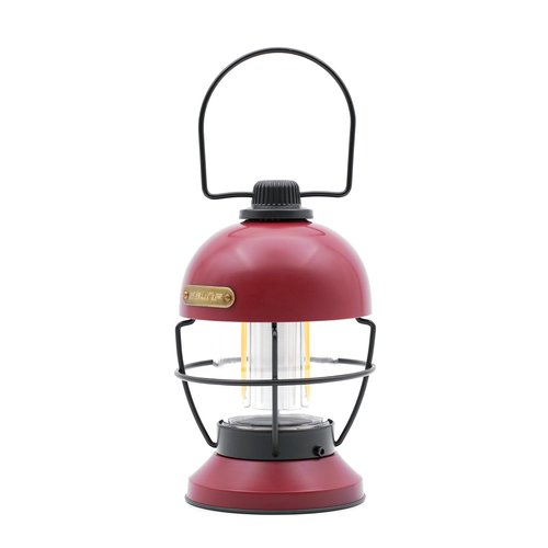 Retro Designed Camping Lantern 5000Mah Rechargeable Outdoor Lantern, Hanging Lantern IPX4 Water Resistance Three Illumination Modes with Dimmer Function, Dimmable Tabletop Lantern, Emergency Lantern