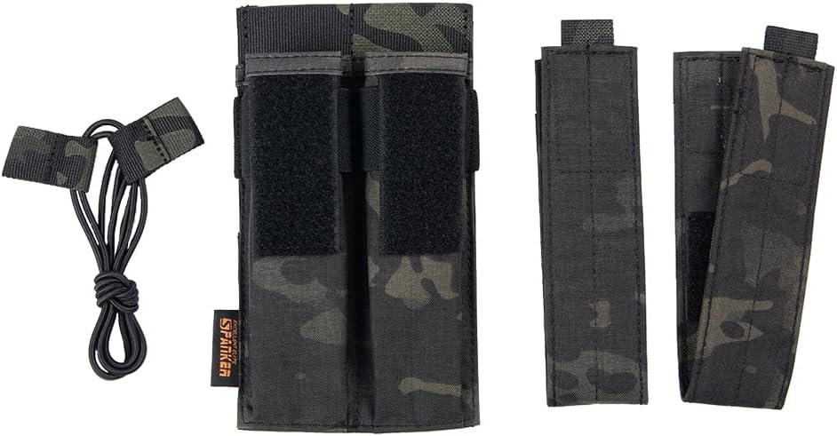 EXCELLENT ELITE SPANKER Open Top Single/Double/Triple Kriss Mag Pouch Tactical Molle MP7 Magazine Pouch