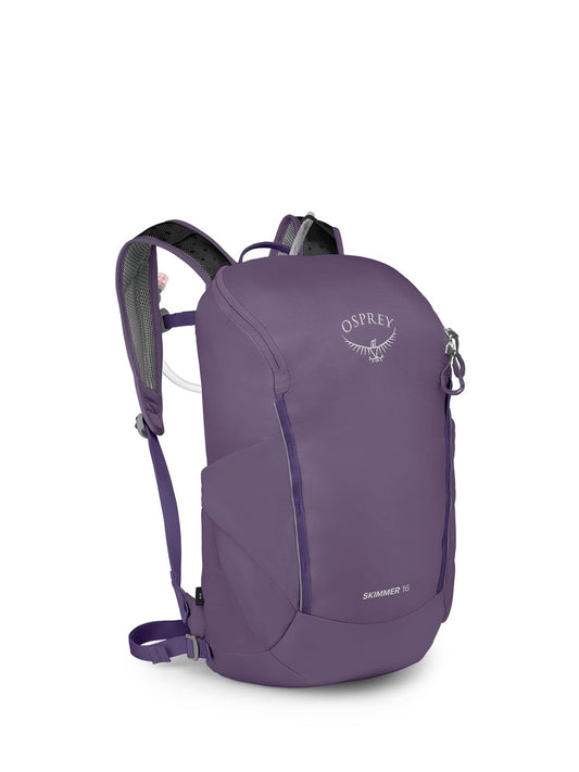 Osprey Skimmer 16L Women's Hiking Backpack with Hydraulics Reservoir, Purpurite Purple
