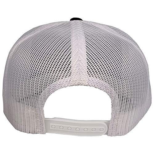 Whiskey Bent Hat Co. Rowdy Rooster Adjustable Cap - One Size Black White