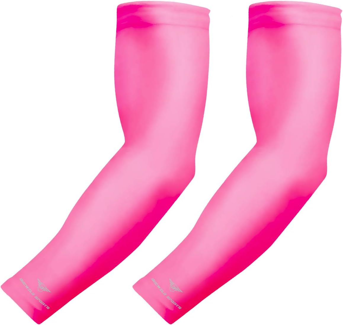Solid Color Compression Arm Sleeves by Bucwild Sports Youth & Adult (1 Pair)