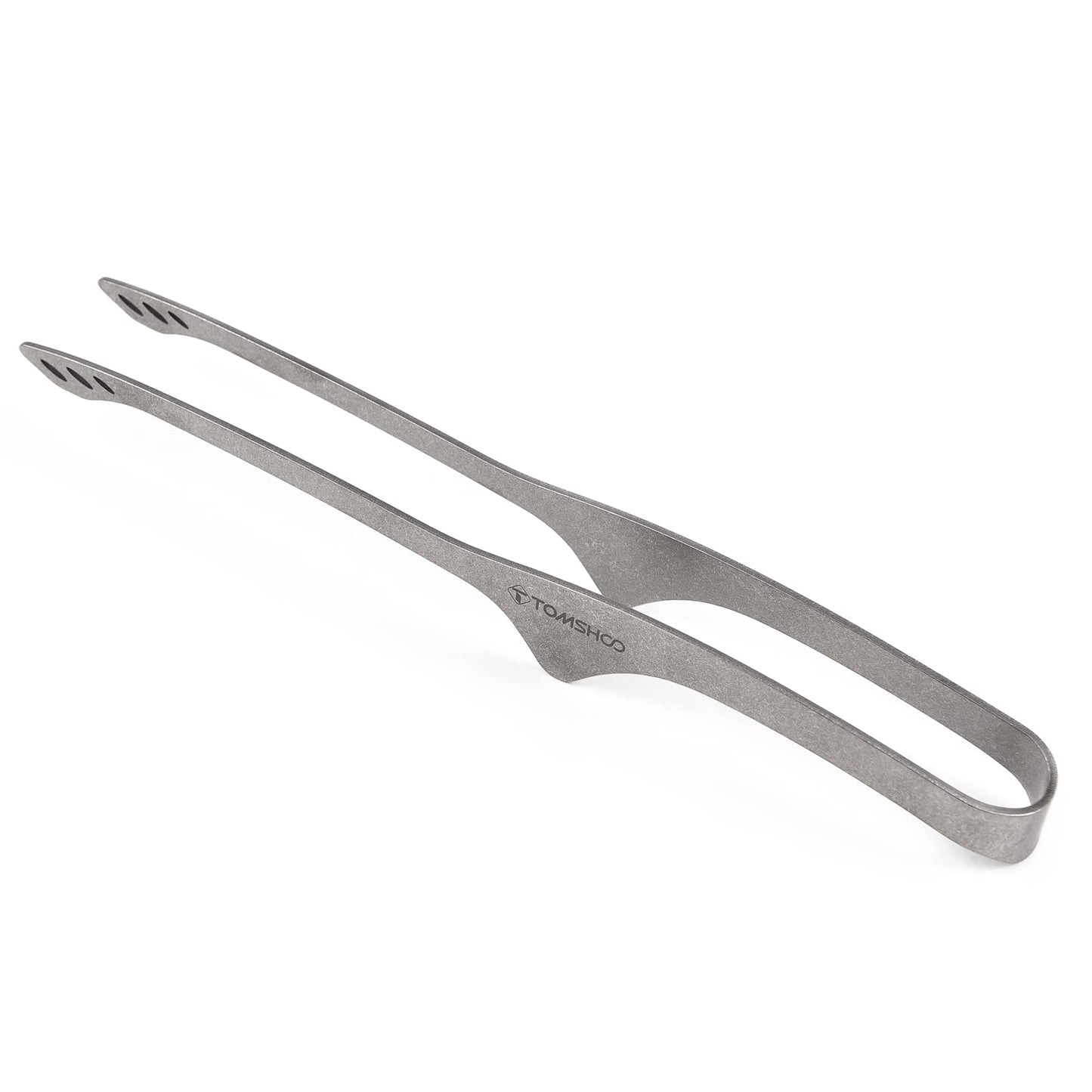 Funien Titanium Tongs 9.2 Inch Lightweight BBQ Grill Tongs Clip Outdoor Camping Backpacking Hiking Cookware