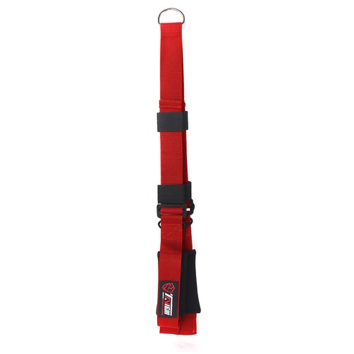 Tricep Rope Adjustable Cable Attachment (13-28 inches),Tricep Pull Down Rope Extension Straps Cable Crossover Accessories (Adjustable Length Red (13-28inch))