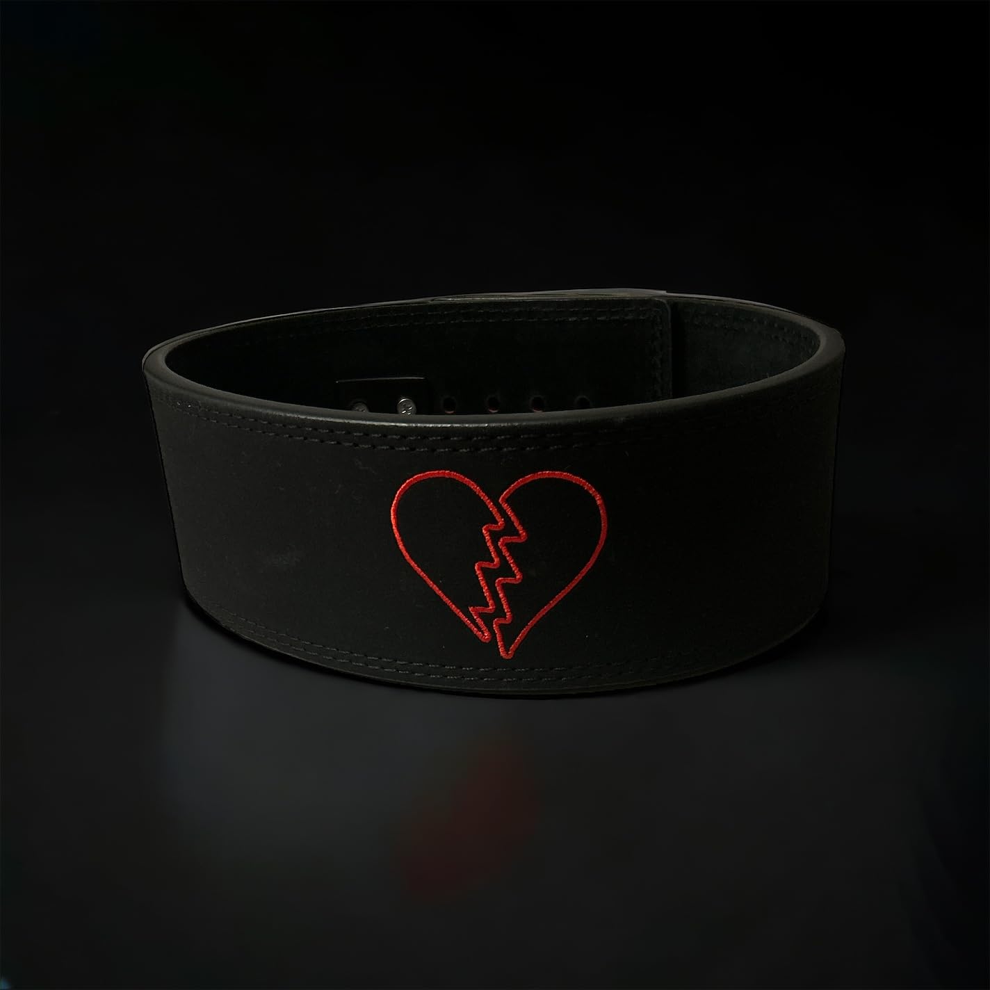 Generic Broken Heart Lever Belt - Extreme Heavy Duty Leather Belt, Weight Lifting Belt, Heavy Duty Powerlifting Belt, Weightlifting Gym Belt for Deadlifts Squats Back Support (Medium)