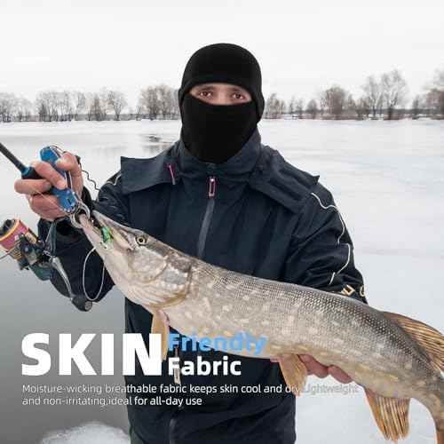 Winter Fleece Balaclava Ski Mask Windproof Thermal Full Face Cover for Men & Women Cold Weather Mask for Sports Outdoor