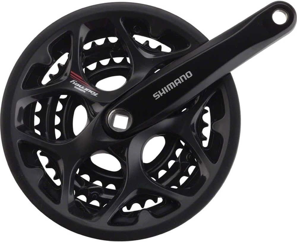 Shimano Tourney FC-A073 Crankset - 170mm, 7/8-Speed, 50/39/30t, Square Taper