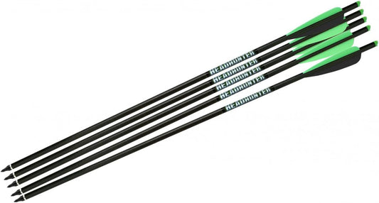 Barnett Outdoors Carbon Crossbow Arrows 5-Pack, Lightweight Hunting Bolts with Half-Moon Nock and Field Points