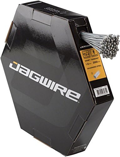 Jagwire Road Shop KIT - Complete Brake & Shifter Cable and Housing Kit- Black - SRAM/Shimano