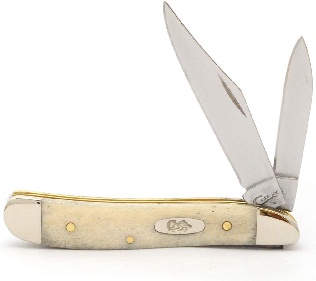 Case WR XX Pocket Knife Orange Synthetic Peanut Item #80504 - (4220 SS) - Length Closed: 2 7/8 Inches