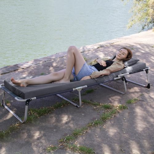 Aodisman 3-Inch Thick Camping Sleeping Pad with Memory Foam, Cot-72x24x3"