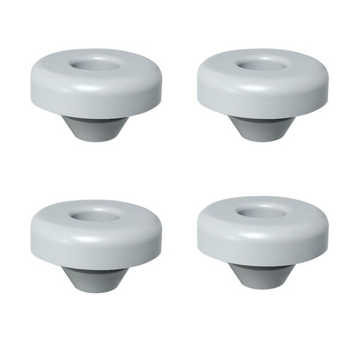 YHXiXi 4pcs Non-Slip Rubber Rack Replacement Cooler Feet Cooler Rubber Feet Non Scratch Rubber Feet, Gray