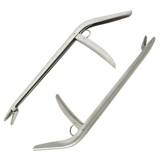 Hitefu 2PCS Fish Hook Remover Fishing Extractor, Stainless Steel Fishing Hook Removal Tool, Safely Long Quick Hook Separator Tool for Freshwater and Saltwater Fishing, 11-1/2 inch