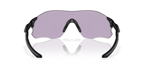 Oakley Men's OO9313 EVZero Path Low Bridge Fit Rectangular Sunglasses, Matte Black/Prizm Slate, 38 mm