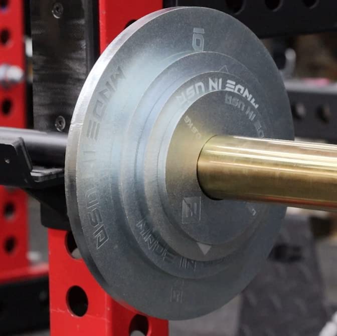 F&F STEEL Change Plate Set - 5LB x 2- Fully Calibrated Steel Weight Plates For Cross, Strength, and Olympic Lift Training…