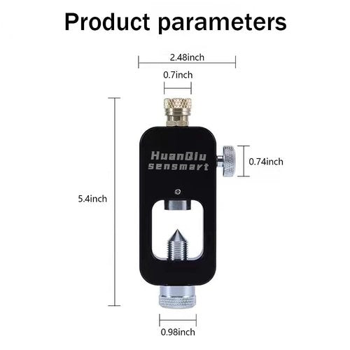 HuanQiuSensmart Valve Scuba Tank Adapter 4500 psi PCP Paintball Fill Adapter Air Hose Paintball Scuba Fill Station High-Pressure Scuba Tank Refill Adapter for Paintball PCP