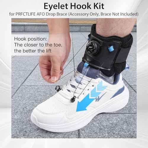 Supplemental Accessory: Eyelet Hook Kit AFO Drop Brace (Accessory Only, Brace Not Included)