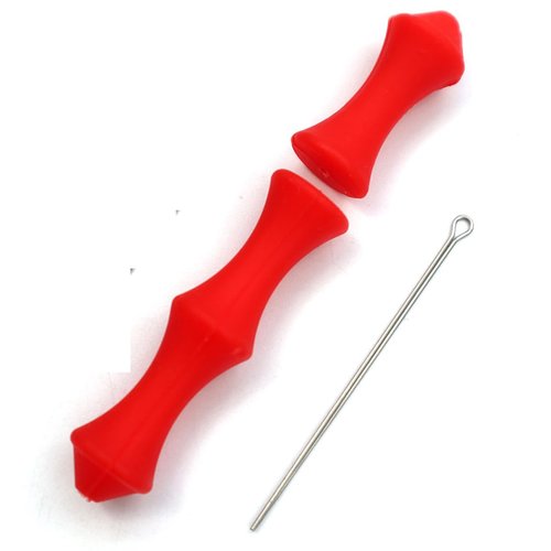 CHENGSHIZI 3 pcs Bow String Finger Savers， Bowstring Finger Guards for Hunting ，Archery Bowstring Finger Protector or Archery Finger Tabs，String Fingers Roller Rubber