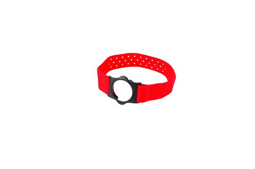Rich Green Valley Heart Rate Monitor Wrist Strap Compatible with MYZONE MZ Switch Replacement WristBand Strap Red