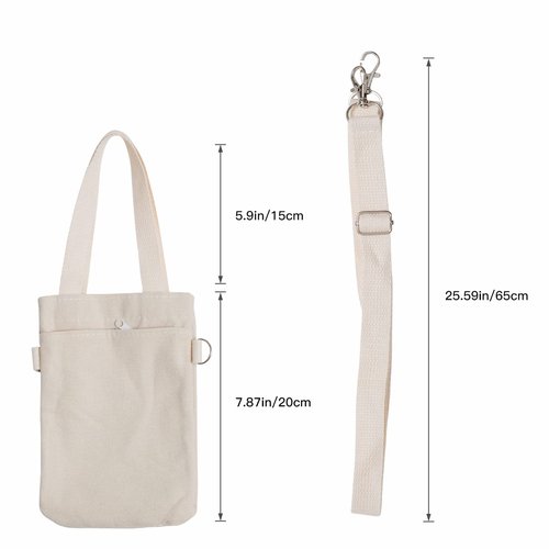 cyclopes Water Bottle Bag,Water Bottle Carrier Bag, Reusable Insulated Coffee Cup Carrier, Portable Drink Holder with Handle Organizer Tote Bag for Hot & Cold Drinks