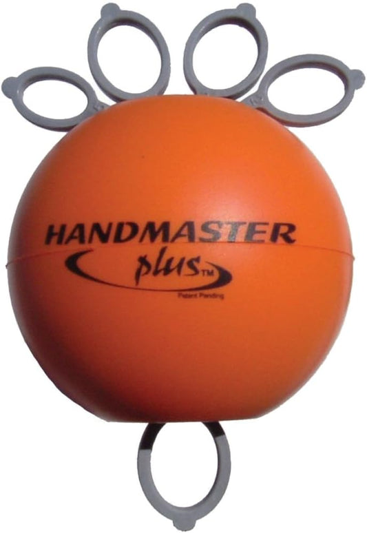 Physical Therapy Hand Exerciser - Forearm Exerciser with Stress Relief Ball - Hand Therapy Balls for Exercise, Training - Finger Exerciser & Strengthener - Soft Tension, Purple