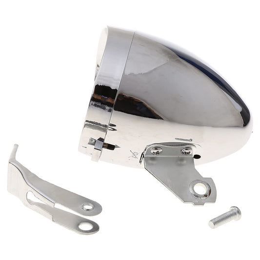FGDTREE Classic Retro Streamlined Bicycle for Head Light LED Metal B Cycling Lighting Equipment