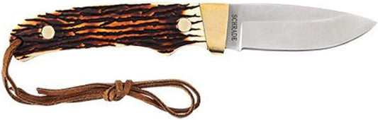 Uncle Henry Mini Pro Hunter Small Fixed Staglon Handle Clam, PH2NCP