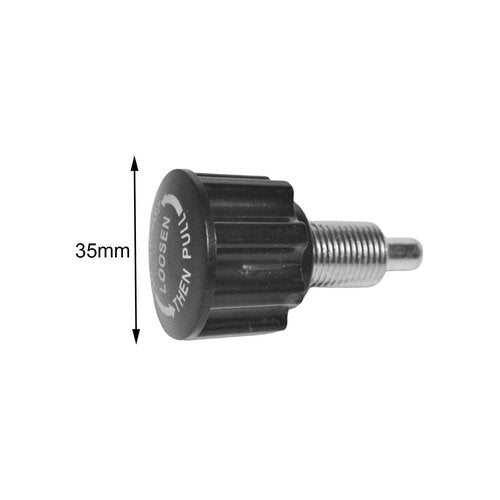 Height Adjustment Screw Sports Bike Pull Pin Spring Knob Gym Accessories Replacement Parts Universal for Sports Bikes Exercise Bikes, Small