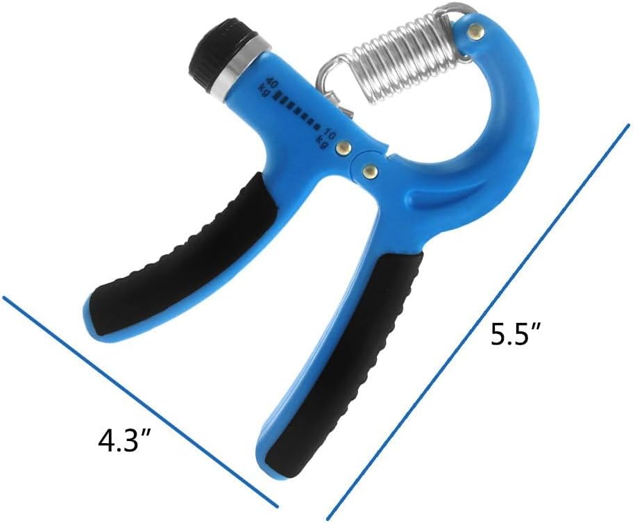 Hand Grips Strengthener, Adjustable Resistance 22-88 Lbs, Hand Exerciser Strength Trainer Hand-muscle Developer , Build Hand Finger Wrist and Forearm Strength Easily