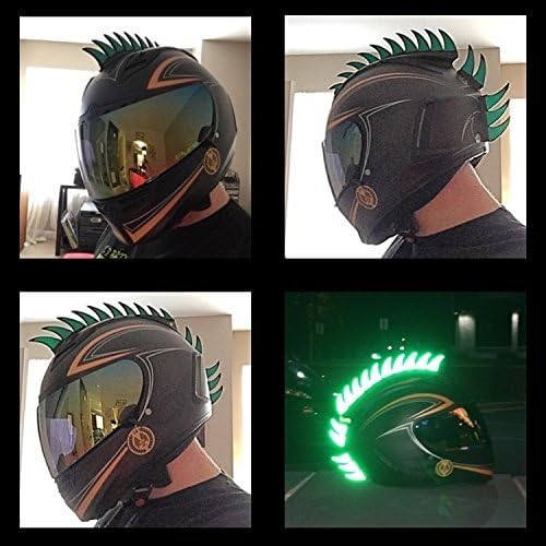 customTAYLOR33 Engineering Grade Reflective Warhawk/Mohawk Decals (Rubber Warhawk & Helmet not Included) Many Colors (Black)
