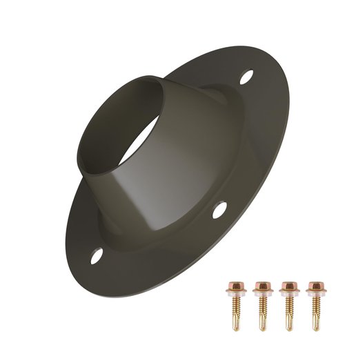 Highwild 6-Volt Deer Feeder Replacement Funnel - 1.5" Drop Metal Funnel for Game Feeder