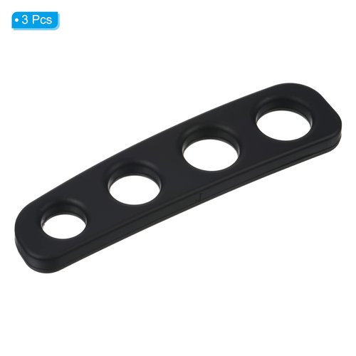 PATIKIL Basketball Shooting Aid, 3 Pack Basketball Finger Shoot Trainer Training Equipment Correct Shooting Posture for Youth and Adults, Black, L