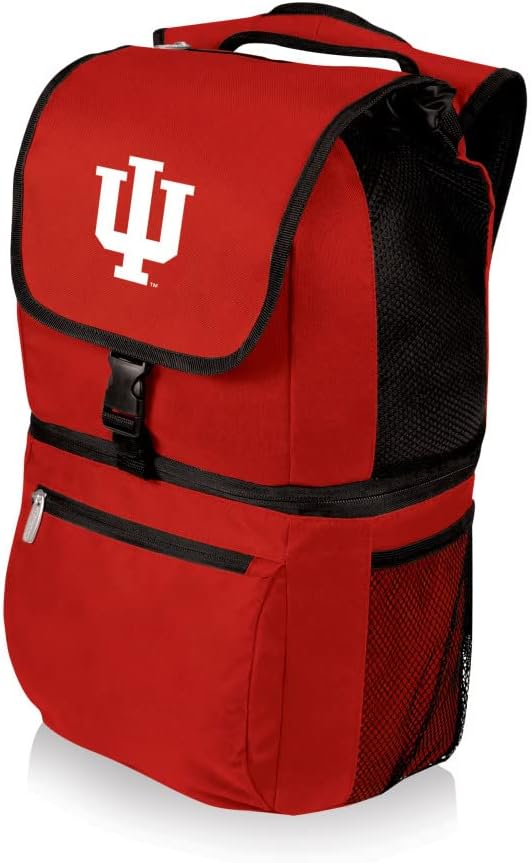 PICNIC TIME NCAA North Carolina Tar Heels Zuma Backpack Cooler - Soft Cooler Backpack - Lunch Cooler, (Black)