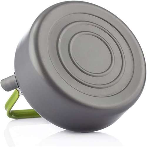 Docooler Tea Kettle, Stainless Steel Teapot, Portable Coffee Pot, Whistling Water Kettle, Camping Picnic Stove Top 0.8L/1.1L/1.2L/1.6L