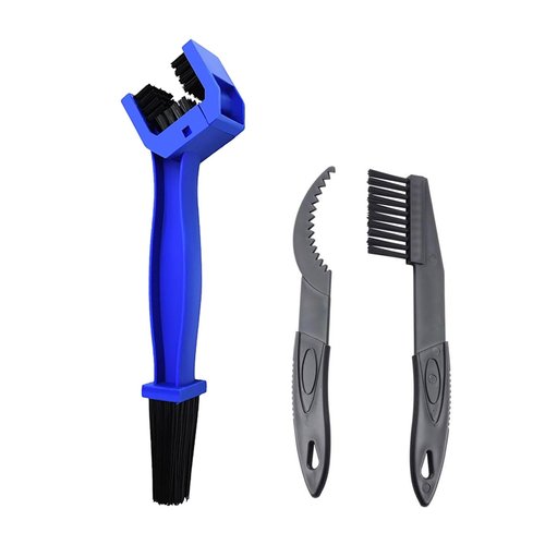 QUANFULTEC MotorcycleBicycle Chain Cleaner and Gear Cleaning Tool - Bike Maintenance Cleaning Brush for Chain and Gear Kit，Motorcycle Washer Cleaner Brush Tools
